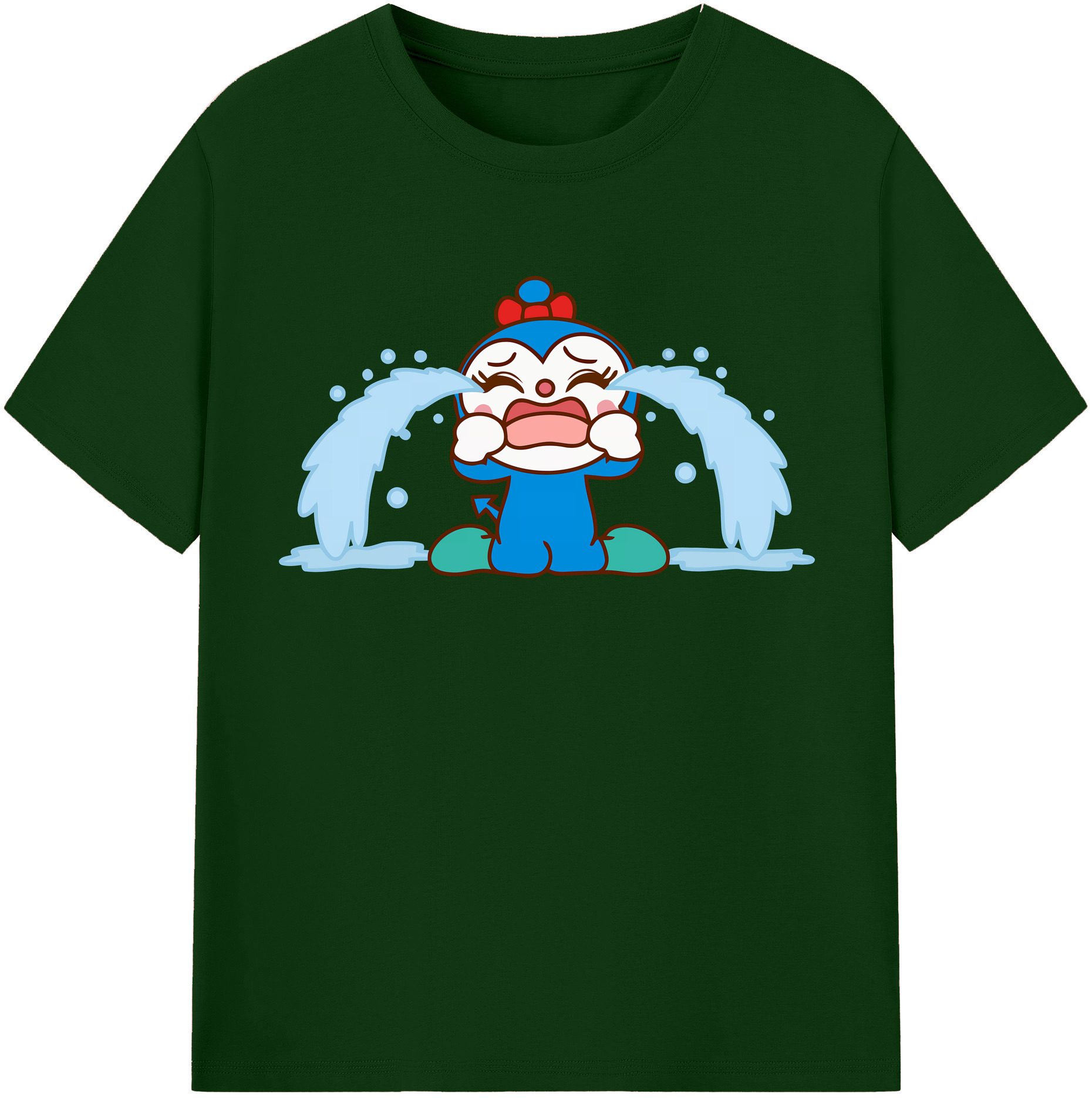 （画像用） アンパンマン Anpanman 綿100％半袖Tシャツ（フロントプリント）